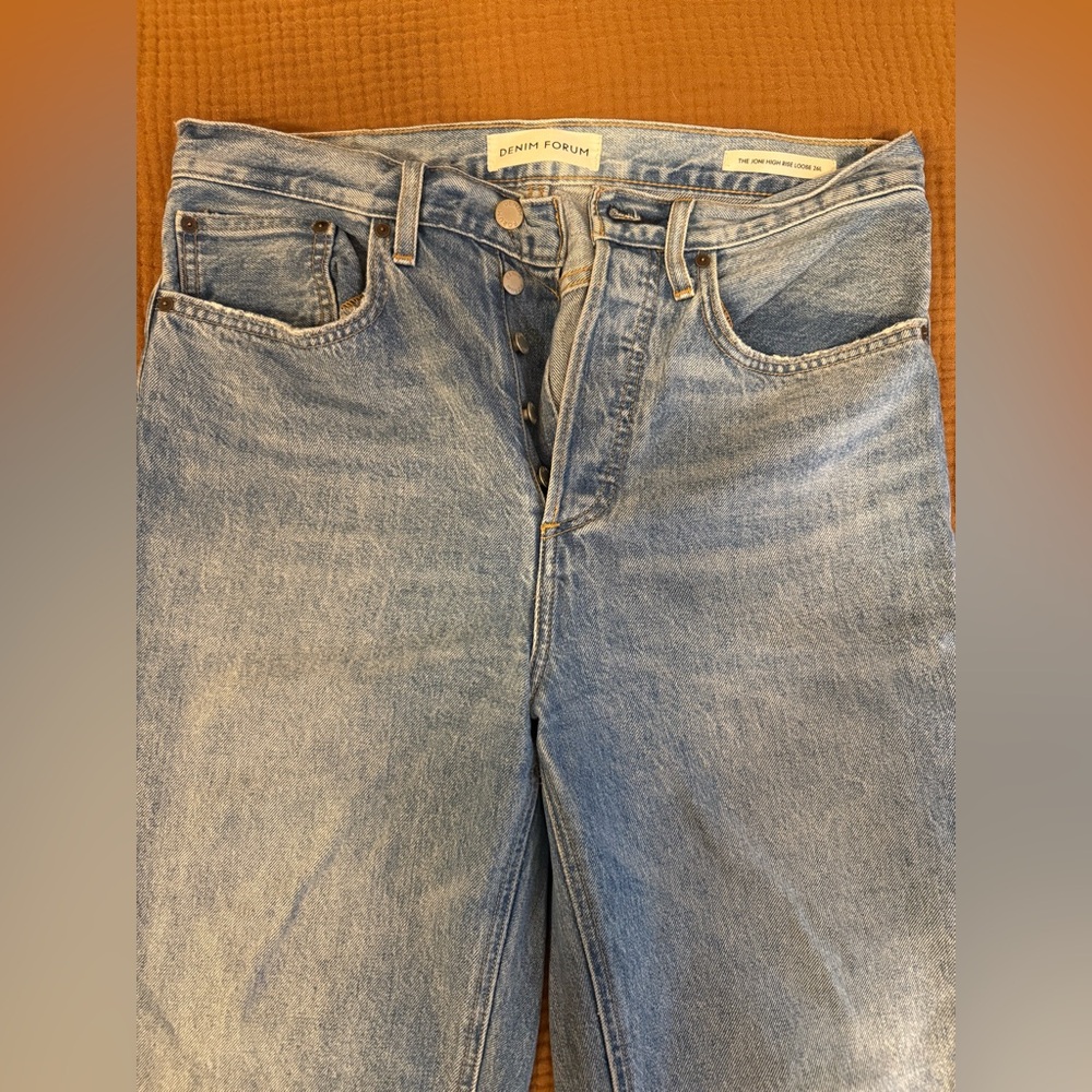 Denim Forum The Joni High Rise Loose Jean - Picture 7 of 7